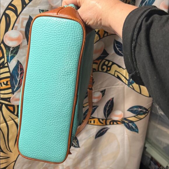 Dooney & Bourke Teal Shoulder Bag - Picture 7 of 16